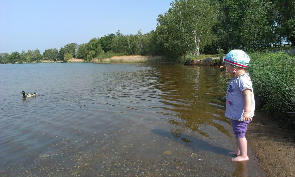 Ferienhof Olbasee Kleinsaubernitz Buitenkant foto