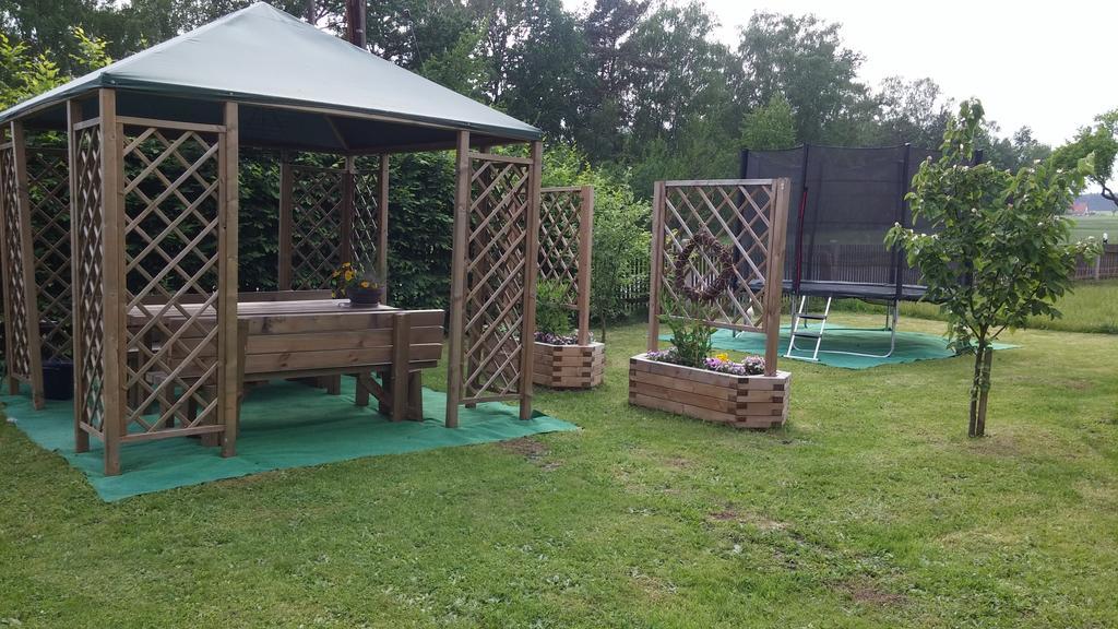 Ferienhof Olbasee Kleinsaubernitz Buitenkant foto